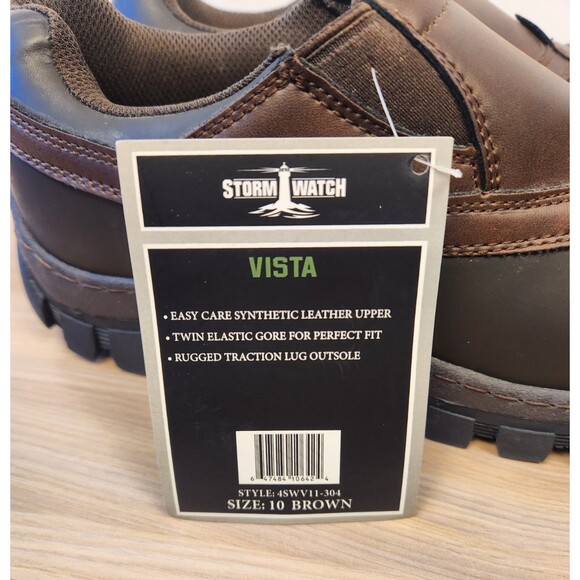 Frogg Toggs Men's Storm Watch Vista Slip On Duck Shoes Men’s Size 10 Brown New - Picture 3 of 11